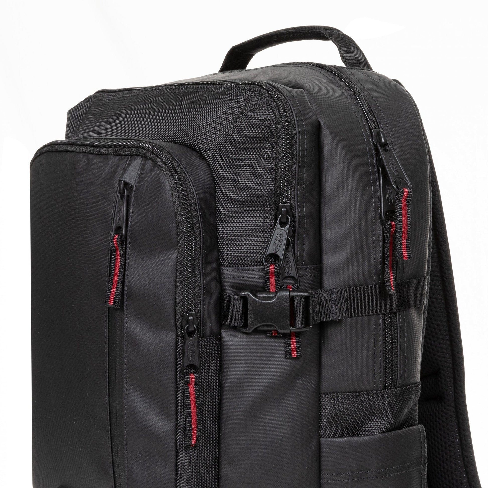 Eastpak Backpacks Top Black Eastpak Tecum L CNNCT Backpack - Top Black