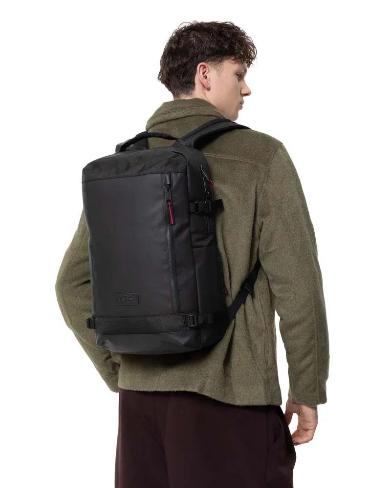 Eastpak Backpacks Top Black Eastpak Tecum M CNNCT Backpack - Top Black