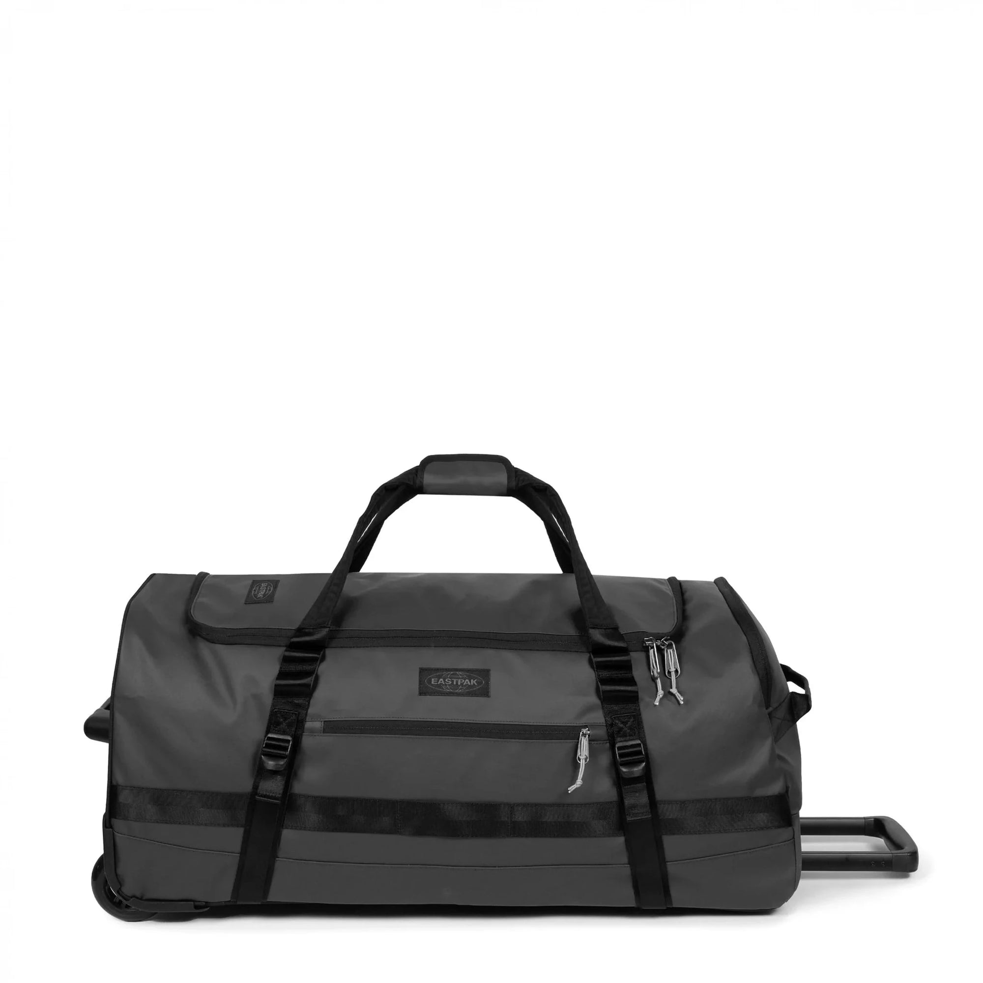 Eastpak Duffles Tarp Black2 Eastpak Duffel Pack Wheel M - Tarp Black2