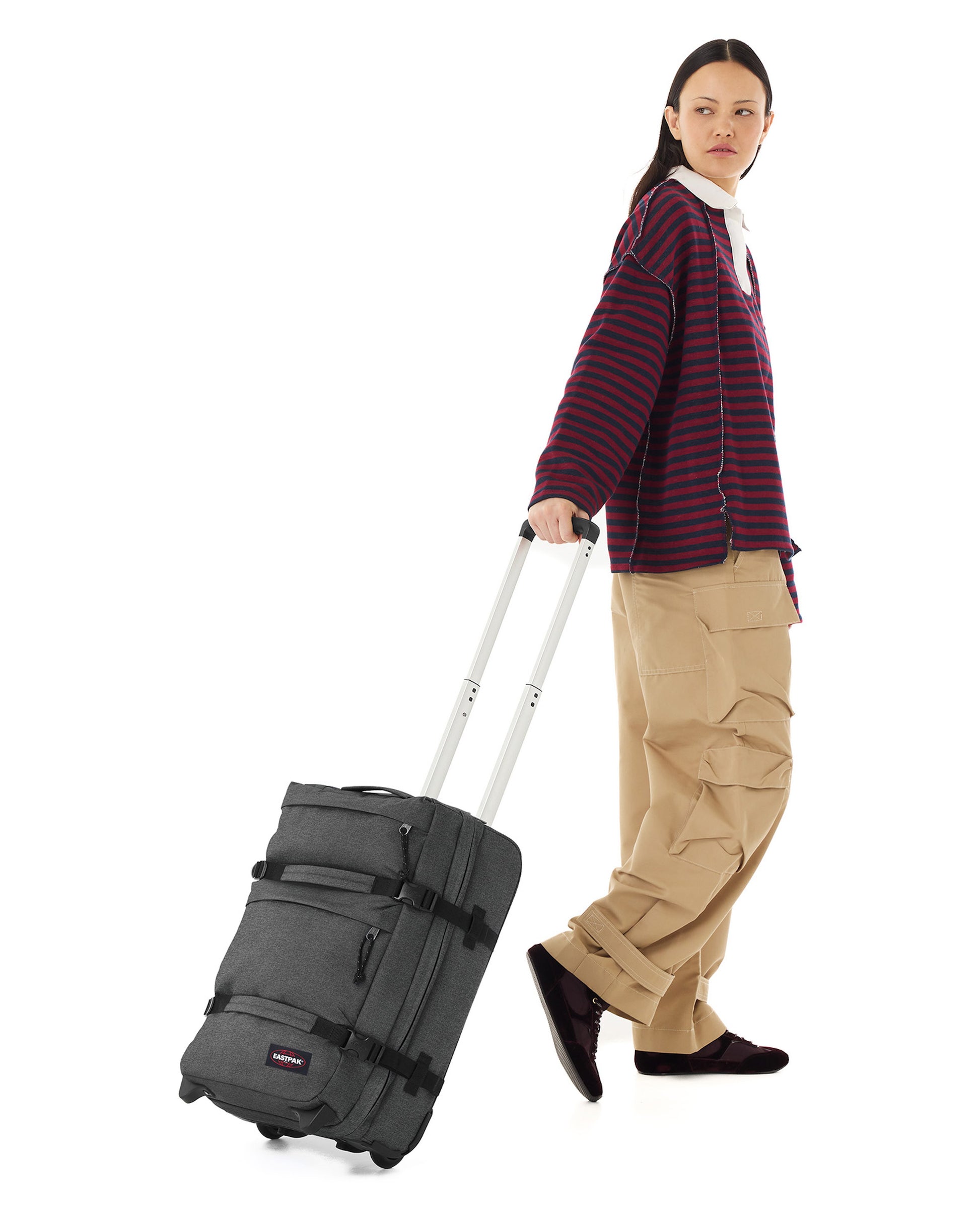 Eastpak Luggage Black Denim Eastpak Transit'r Plus S - Black Denim
