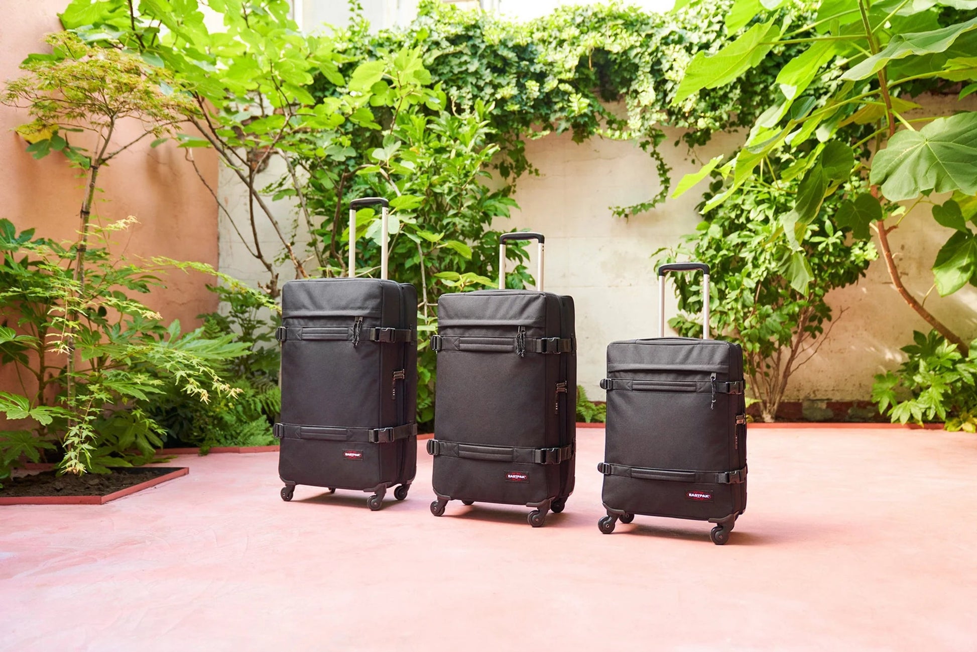 Eastpak Luggage Black Eastpak Transit'R 4 S - Black