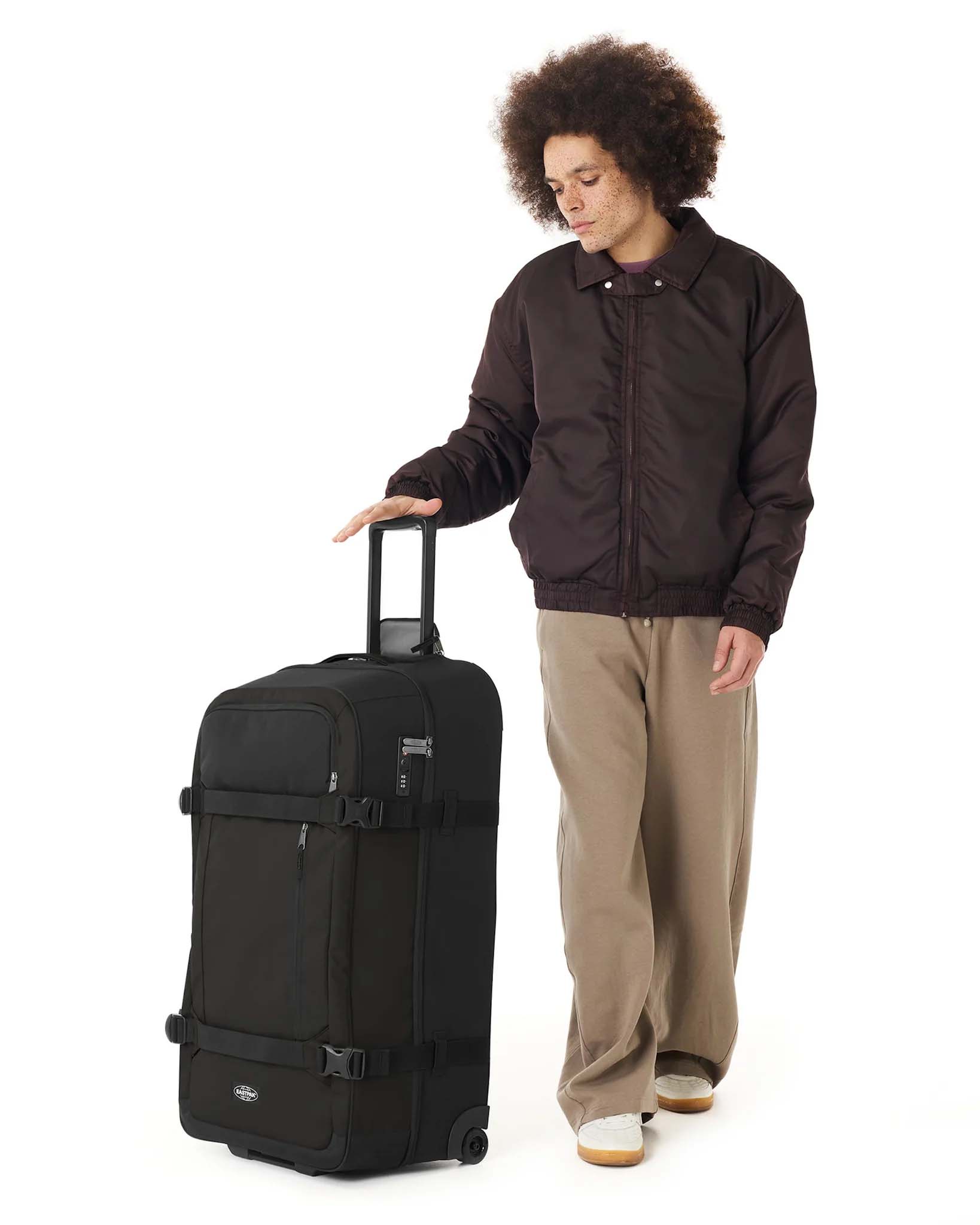 Eastpak Luggage Black Pro Coated Eastpak Transit'r Pro L - Black Pro Coated