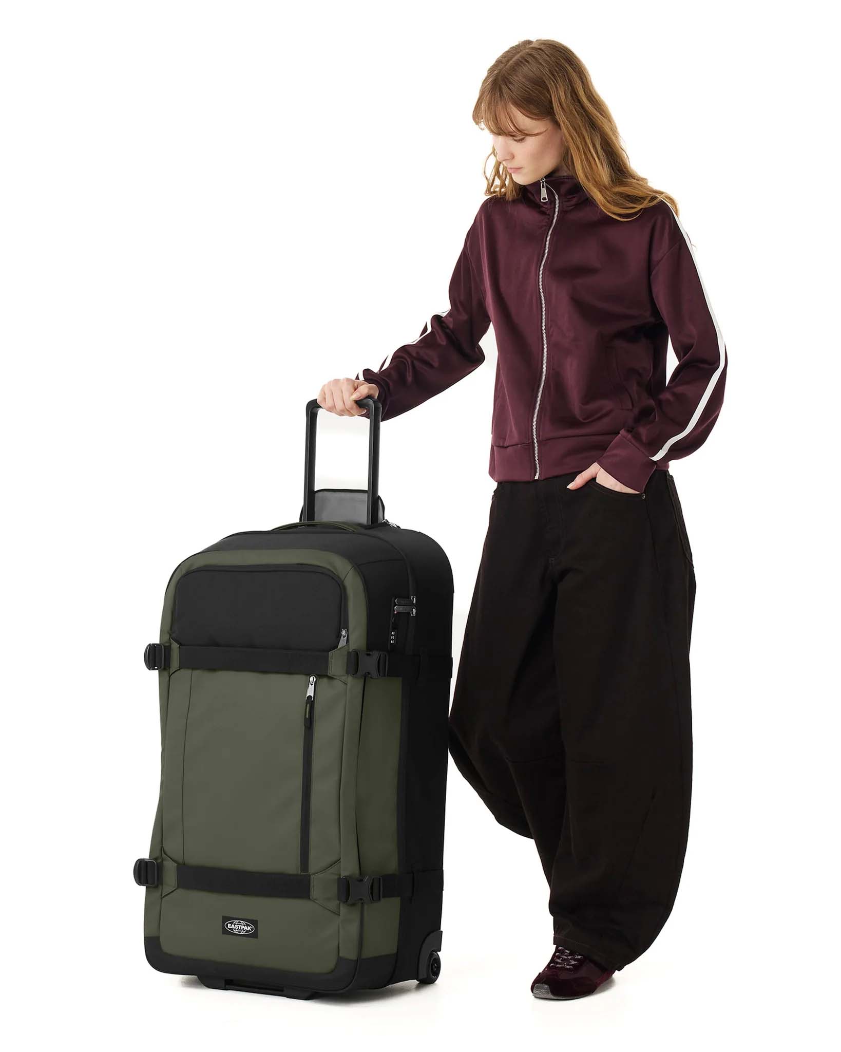 Eastpak Luggage Khaki Pro Coated Eastpak Transit'r Pro L - Khaki Pro Coated