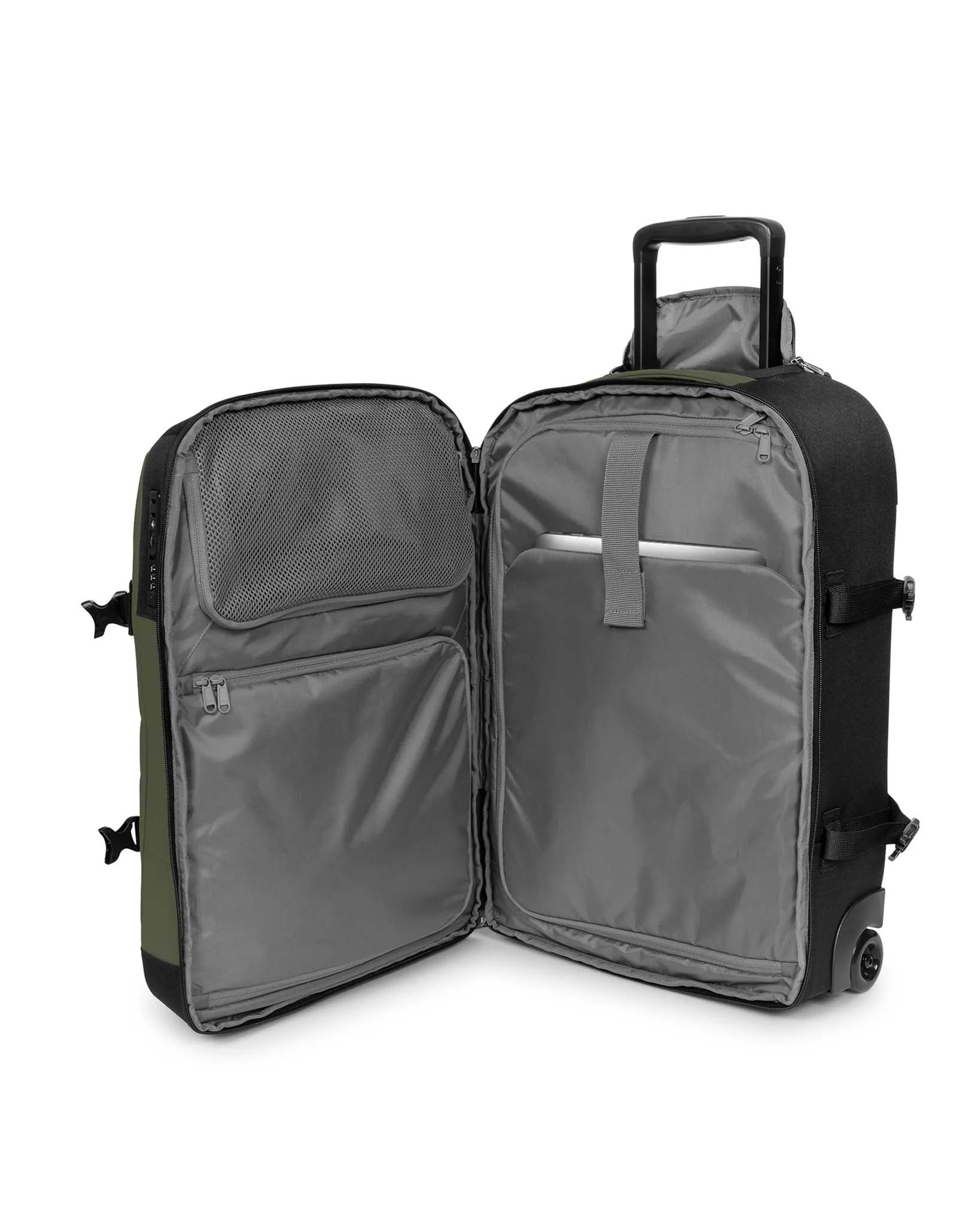 Eastpak Luggage Khaki Pro Coated Eastpak Transit'r Pro S - Khaki Pro Coated