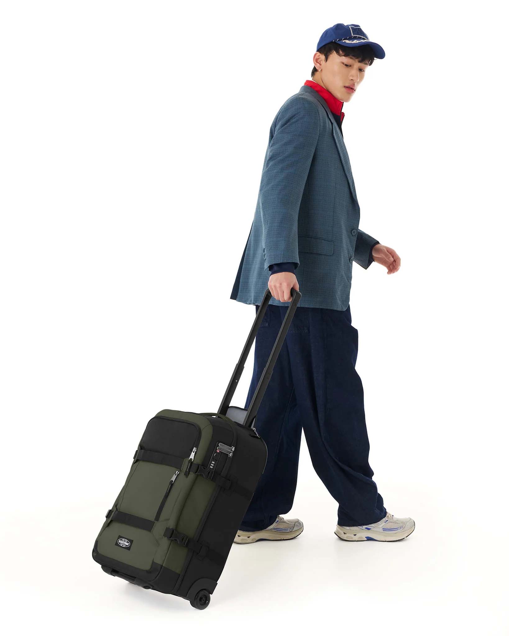 Eastpak Luggage Khaki Pro Coated Eastpak Transit'r Pro S - Khaki Pro Coated