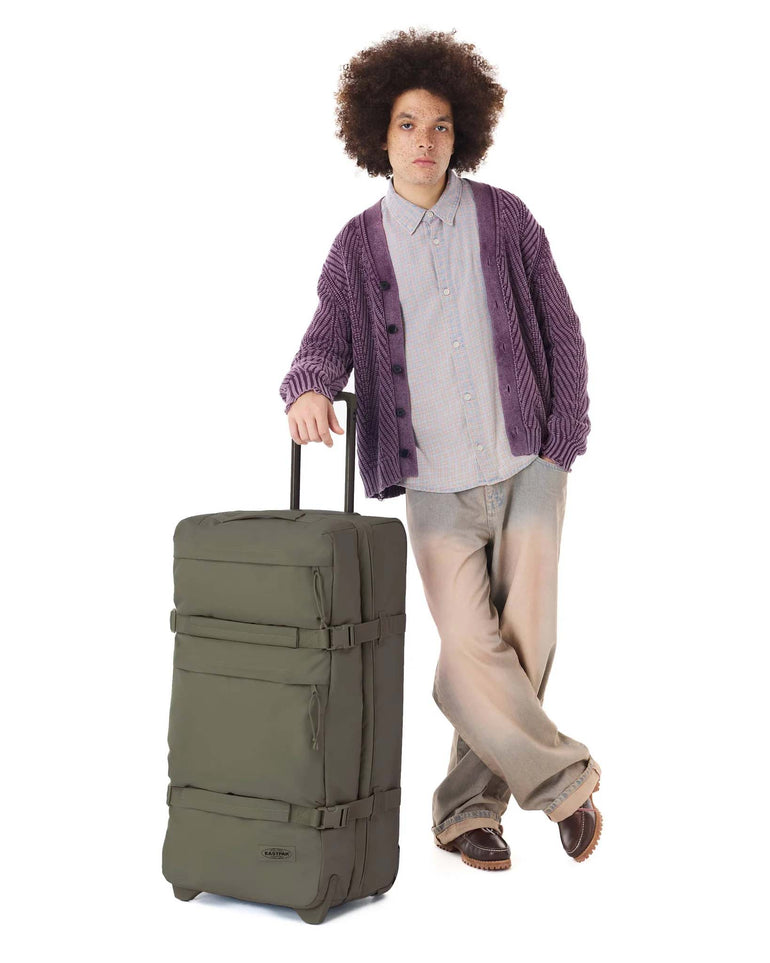 Eastpak Luggage Monotone Khaki Eastpak Transit'r Plus L - Monotone Khaki