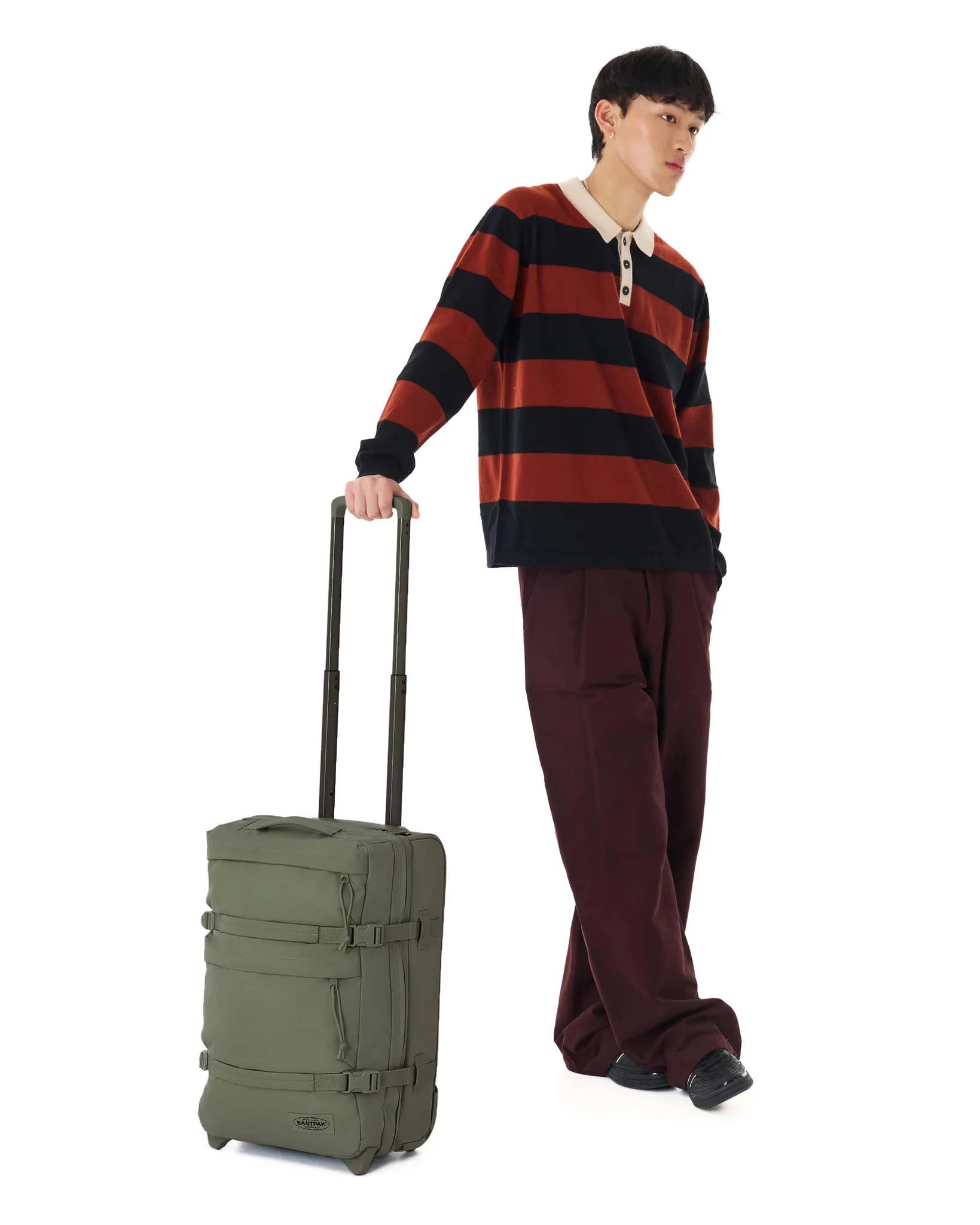 Eastpak Luggage Monotone Khaki Eastpak Transit'r Plus S - Monotone Khaki