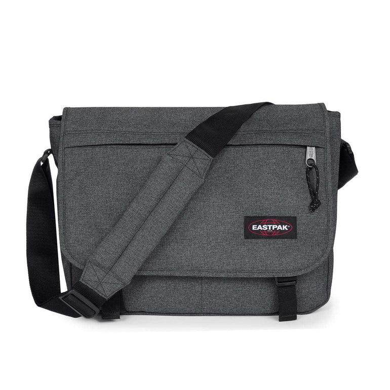 Eastpak Messenger Bags Black Denim Eastpak Delegate + Messenger Bag - Black Denim