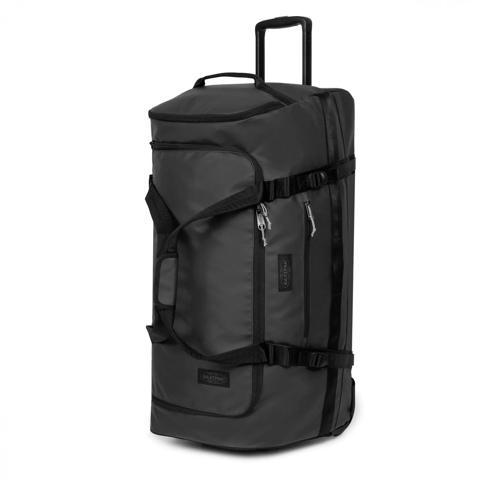 Eastpak Wheeled Duffle Tarp Black2 Eastpak Duffel Pack Wheel L - Tarp Black2