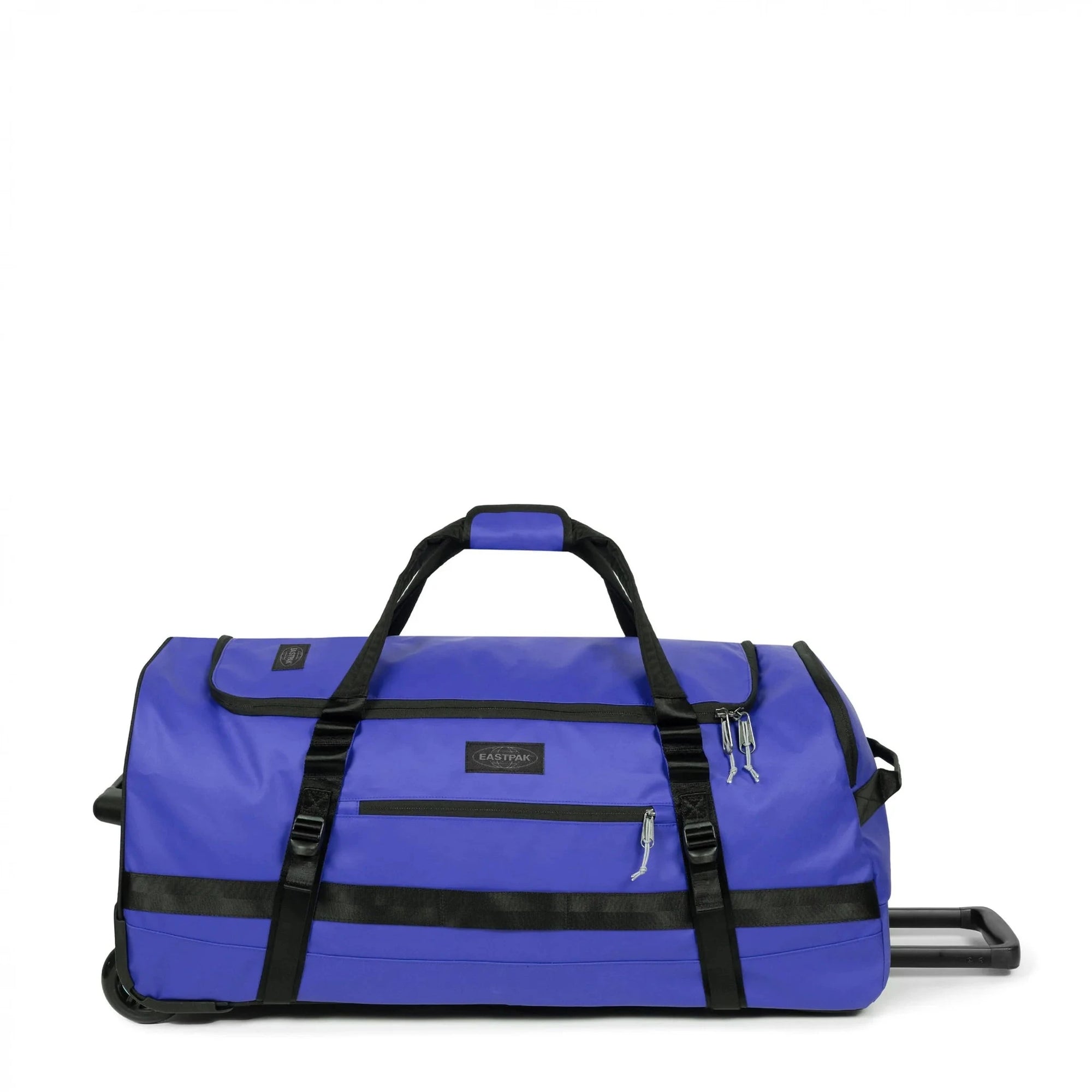 Eastpak Wheeled Duffle Tarp Blue Eastpak Duffel Pack Wheel M - Tarp Blue