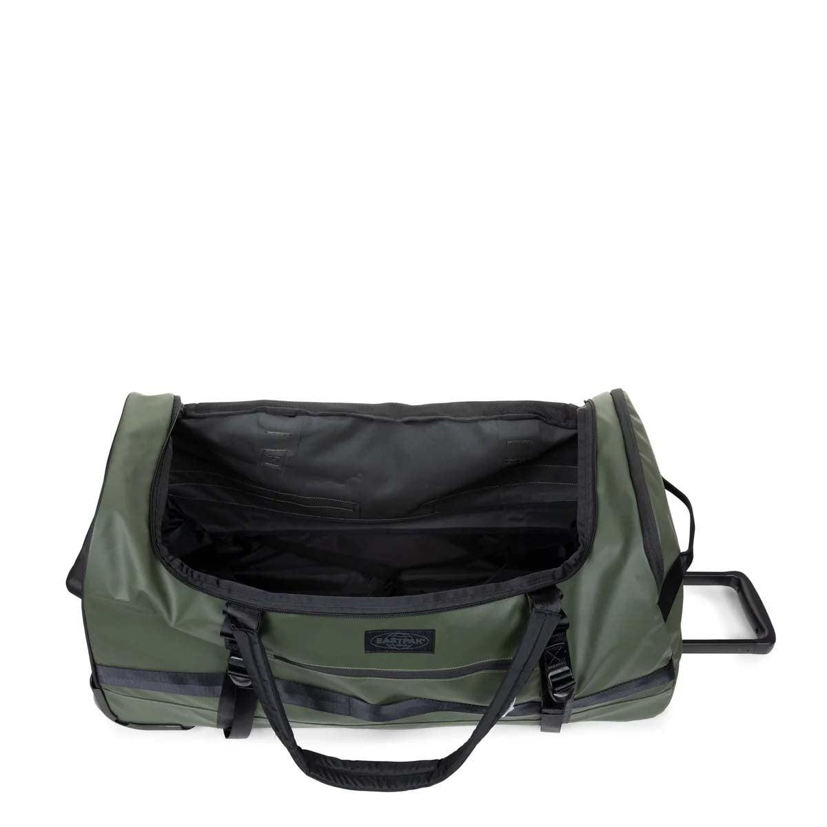 Eastpak Wheeled Duffle Tarp Forest Eastpak Duffel Pack Wheel L - Tarp Forest