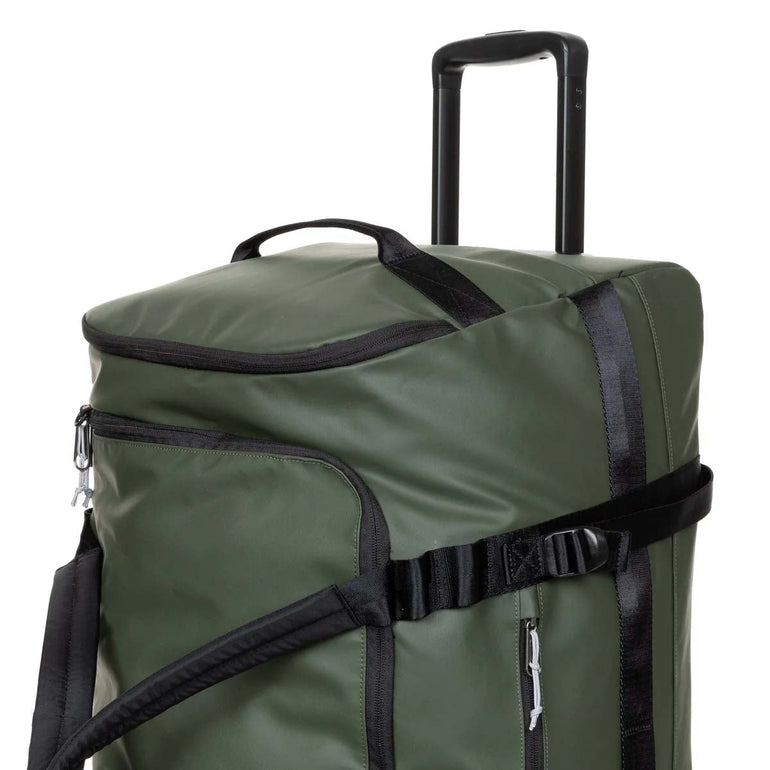 Eastpak Wheeled Duffle Tarp Forest Eastpak Duffel Pack Wheel L - Tarp Forest