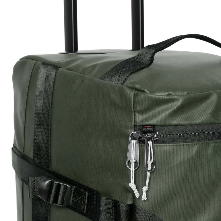 Eastpak Wheeled Duffle Tarp Forest Eastpak Duffel Pack Wheel M - Tarp Forest