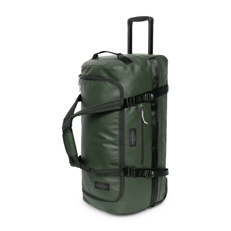Eastpak Wheeled Duffle Tarp Forest Eastpak Duffel Pack Wheel M - Tarp Forest