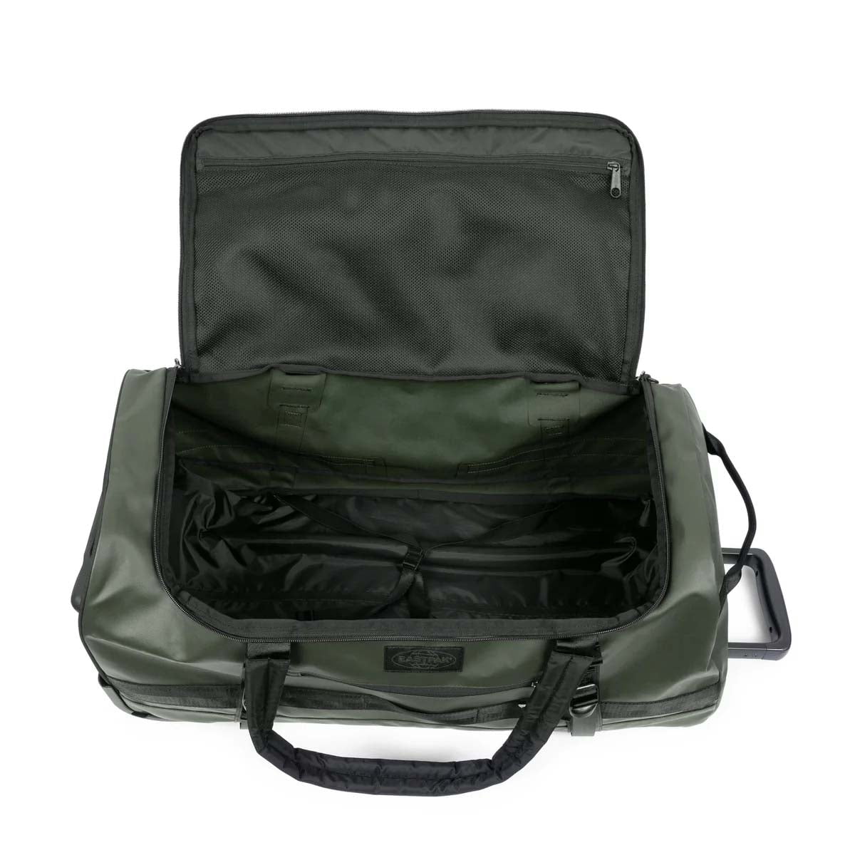 Eastpak Wheeled Duffle Tarp Forest Eastpak Duffel Pack Wheel M - Tarp Forest