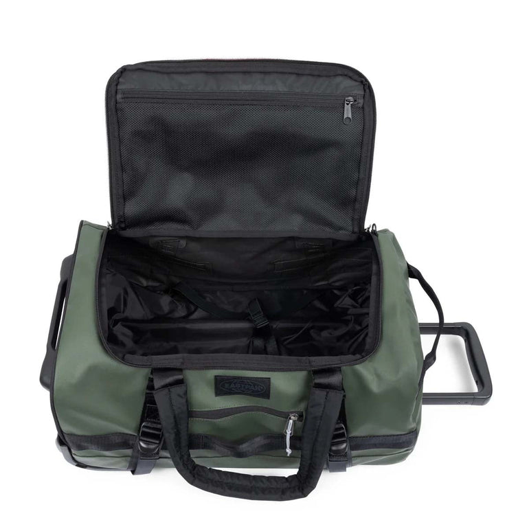 Eastpak Wheeled Duffle Tarp Forest Eastpak Duffel Pack Wheel S - Tarp Forest