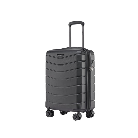 Explorer Luggage Black Explorer Flex Expandable Carry-On Luggage