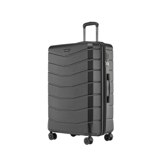 Explorer Luggage Black Explorer Flex Expandable Large Luggage