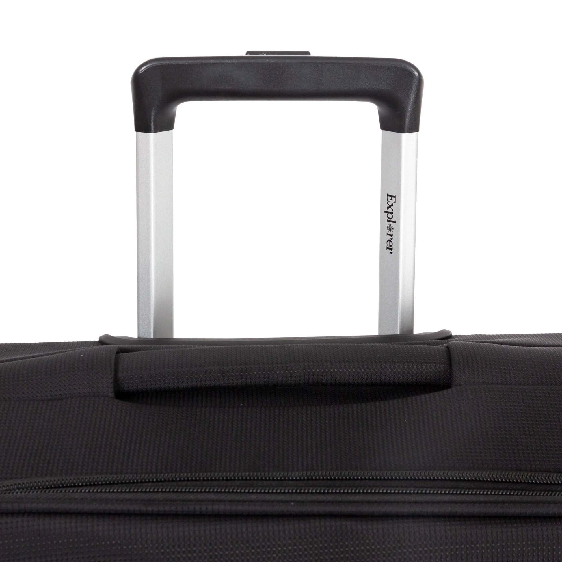Explorer Luggage Black Explorer Onyx Expandable 3-Piece Luggage Set