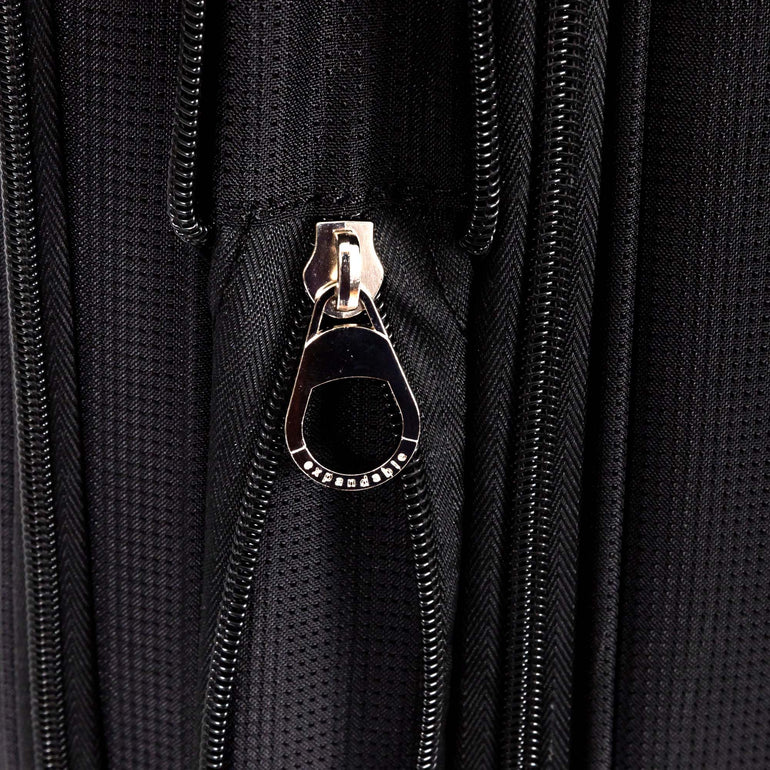 Explorer Luggage Black Explorer Onyx Large Expandable Spinner Luggage