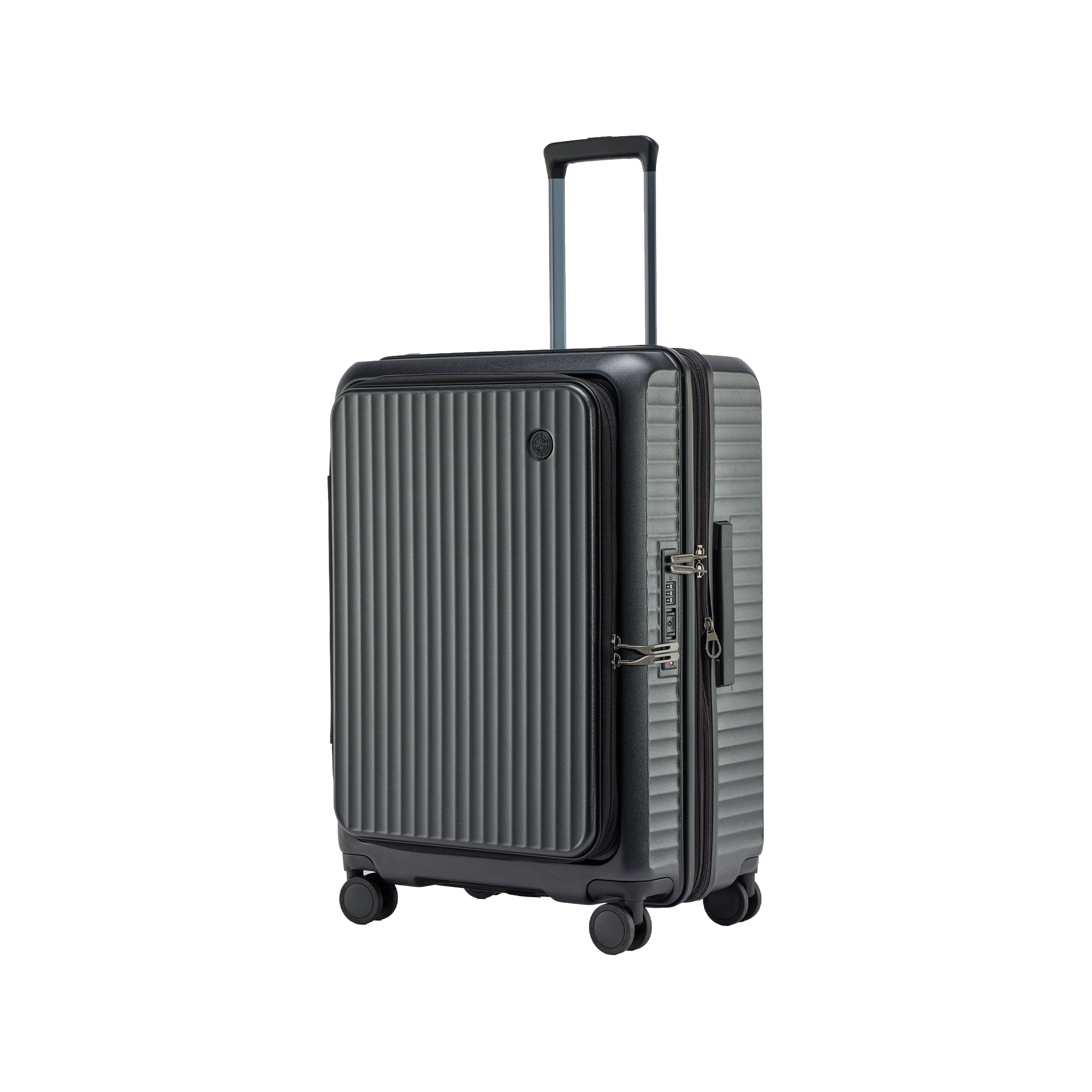 Explorer Luggage Black Explorer Terra Expandable Carry-On Luggage