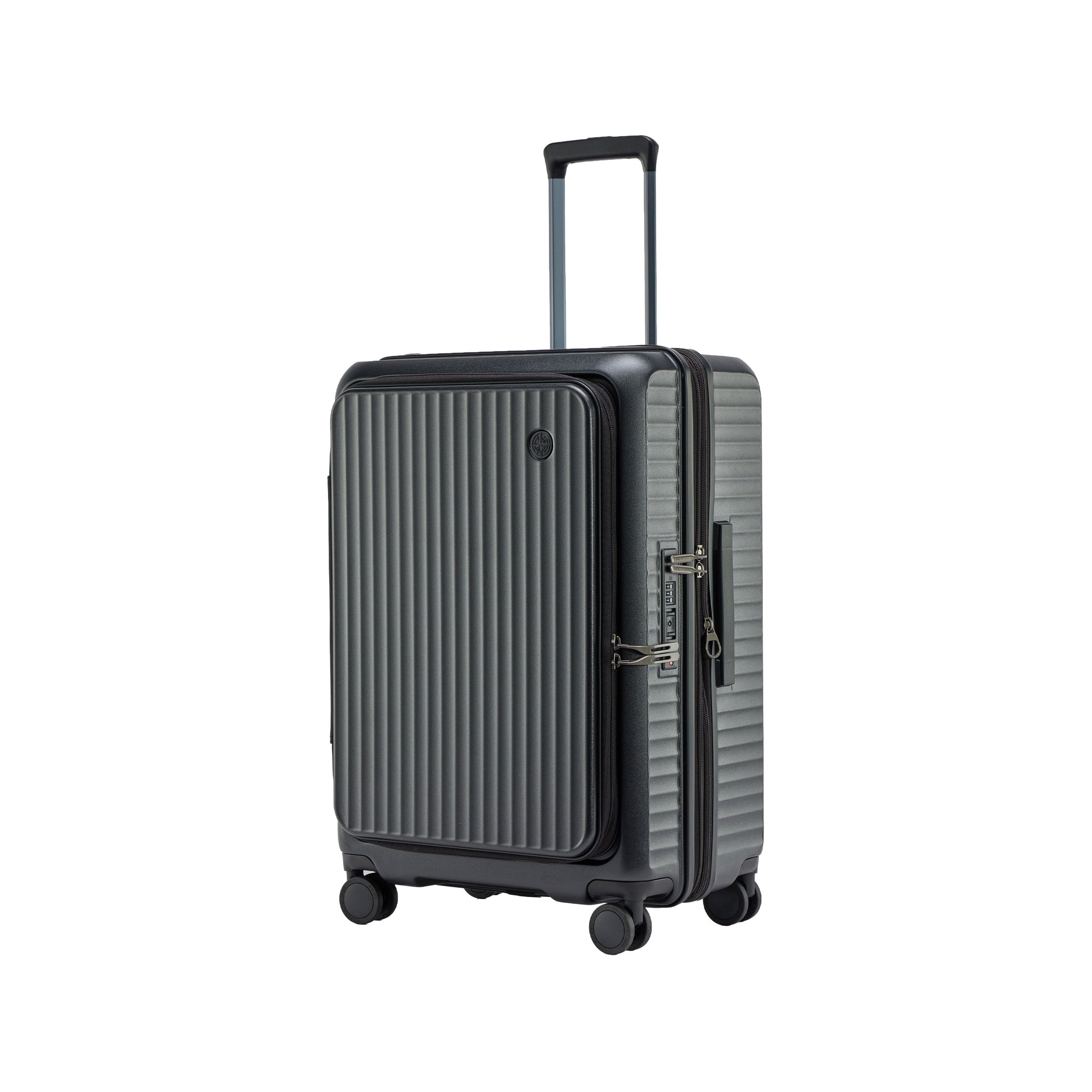 Explorer Luggage Black Explorer Terra Expandable Carry-On Luggage
