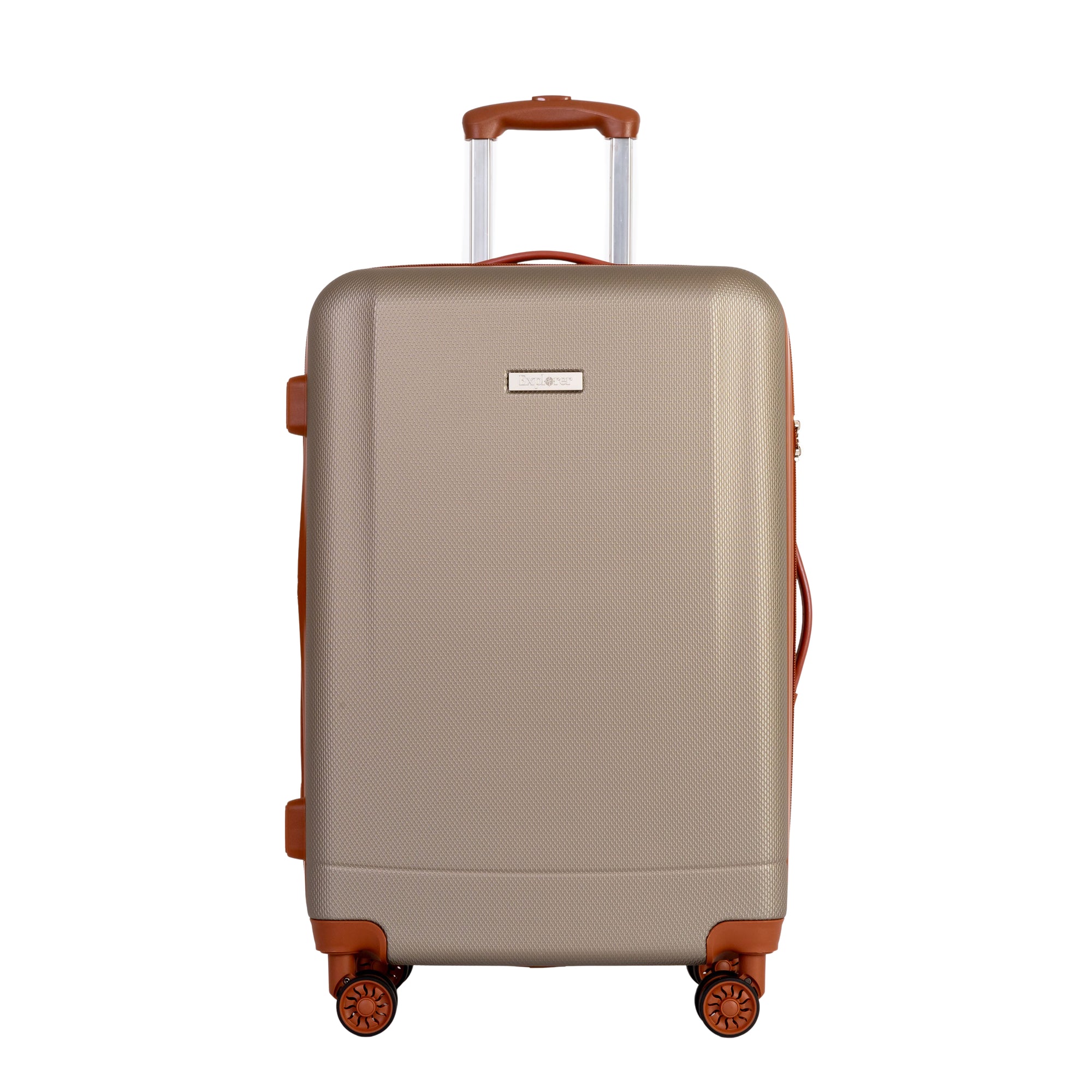 Explorer Luggage Champagne Explorer First Class Expandable Medium Luggage