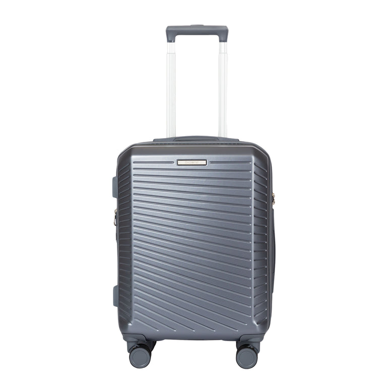 Explorer Luggage Charcoal Explorer Passport Anti-Theft Expandable Carry-On Luggage