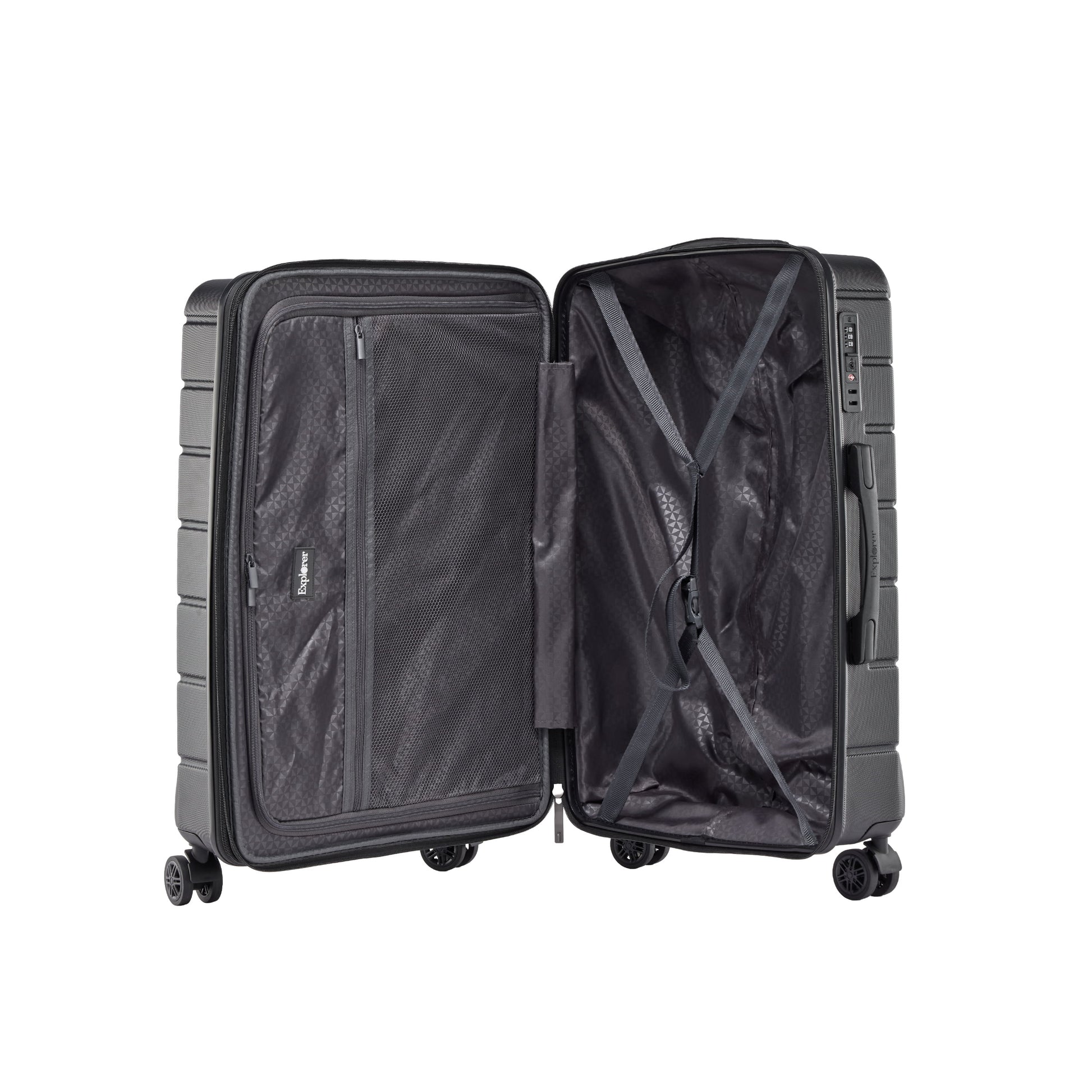 Explorer Luggage Explorer Flex 3-Piece Expandabe Luggage Set
