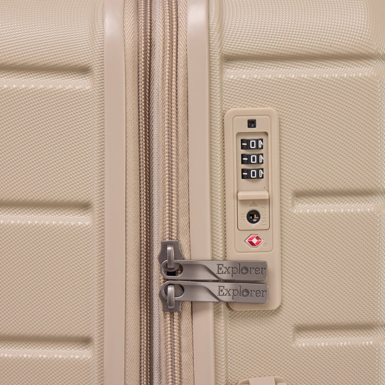 Explorer Luggage Explorer Flex 3-Piece Expandabe Luggage Set