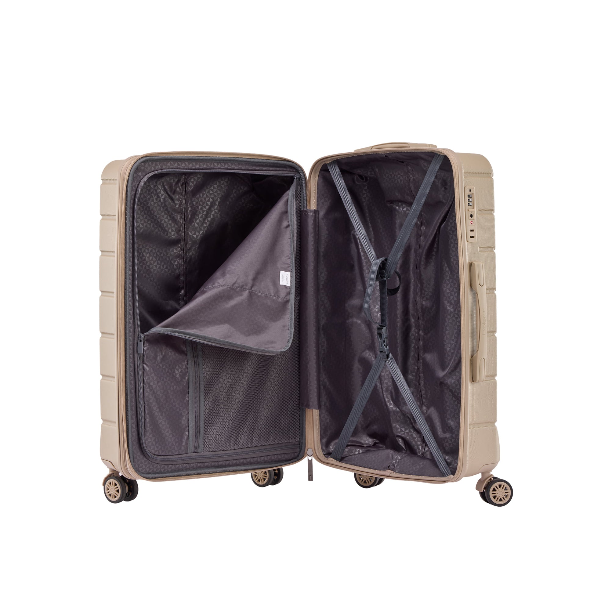 Explorer Luggage Explorer Flex 3-Piece Expandabe Luggage Set