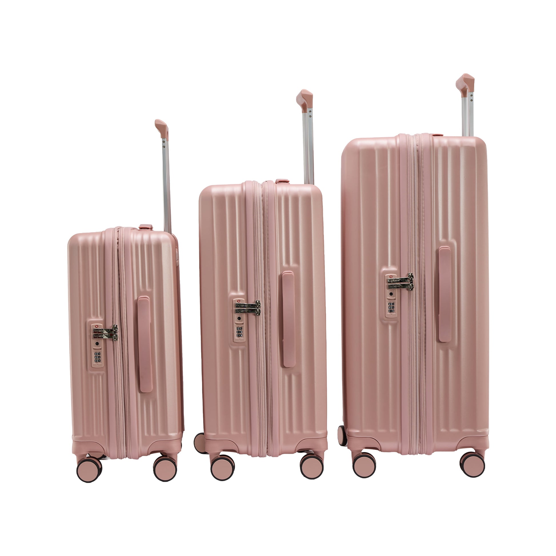 Explorer Luggage Explorer Latitude 3-Piece Expandable Luggage Set
