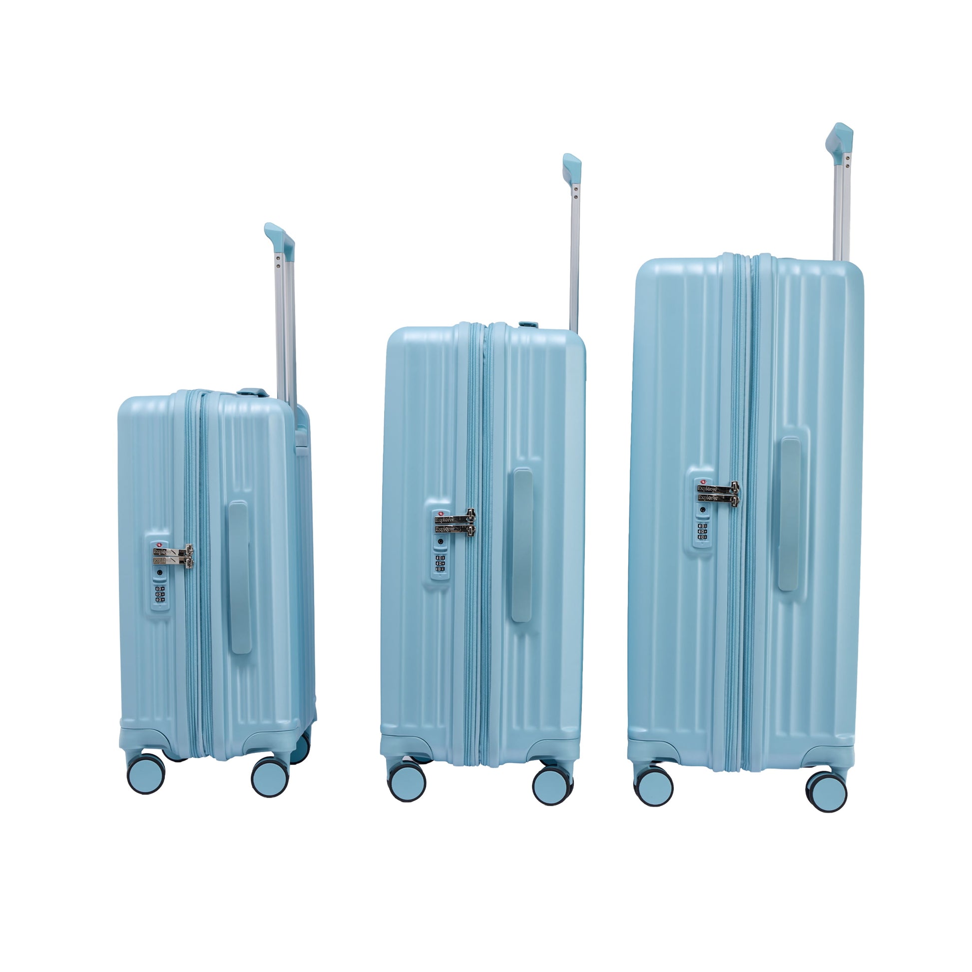 Explorer Luggage Explorer Latitude 3-Piece Expandable Luggage Set