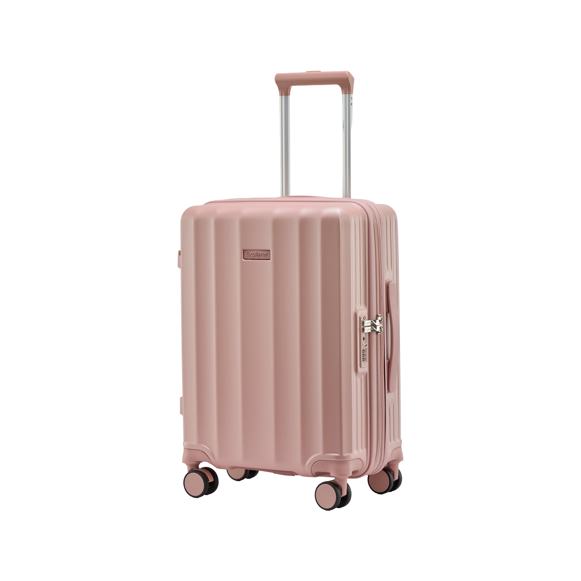 Explorer Luggage Pink Salt Explorer Latitude Expandable Carry-On Luggage