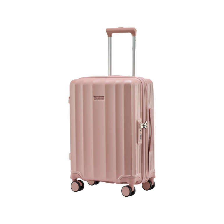 Explorer Luggage Pink Salt Explorer Latitude Expandable Carry-On Luggage