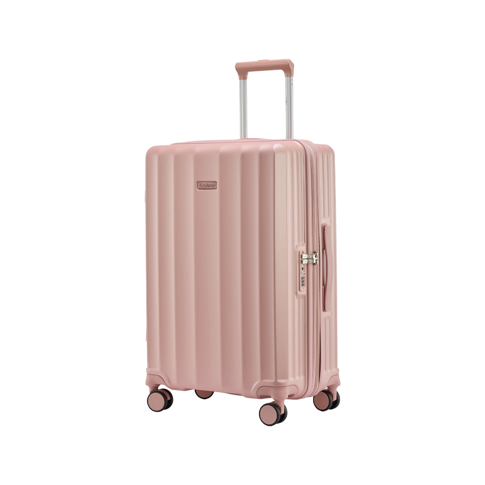 Explorer Luggage Pink Salt Explorer Latitude Expandable Medium Luggage