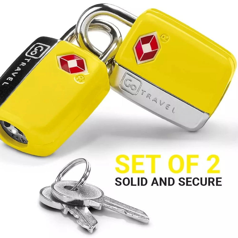 Go Travel Locks Go Travel Key Lock Twin Padlocks TSA