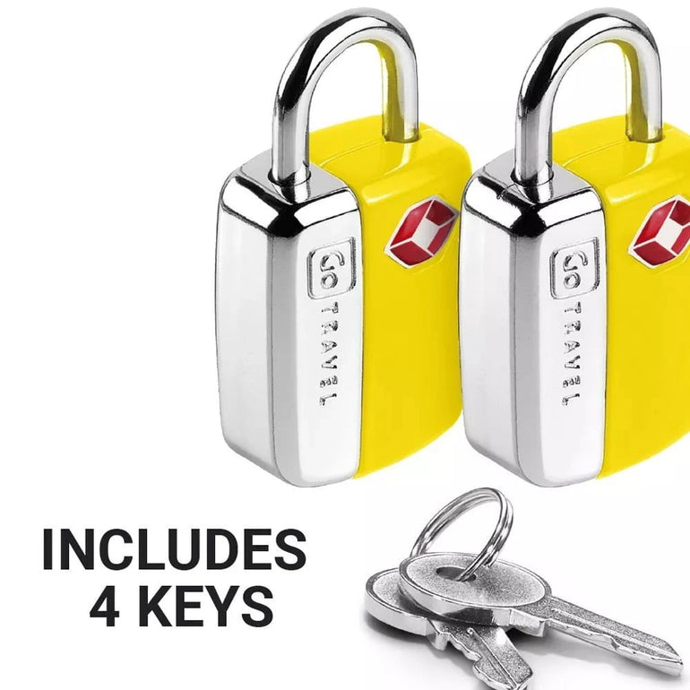 Go Travel Locks Go Travel Key Lock Twin Padlocks TSA