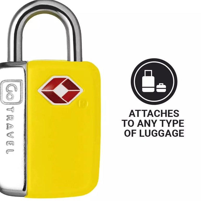 Go Travel Locks Go Travel Key Lock Twin Padlocks TSA