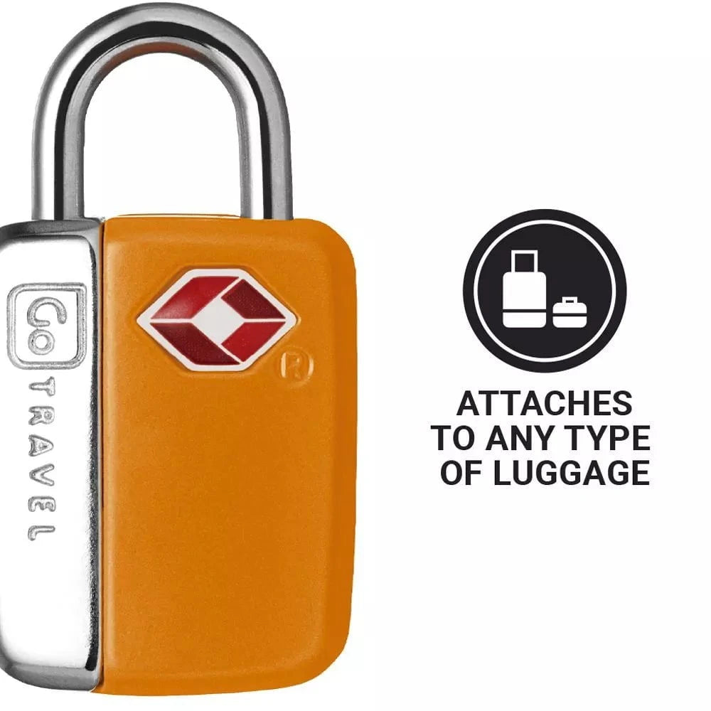Go Travel Locks Go Travel Key Lock Twin Padlocks TSA
