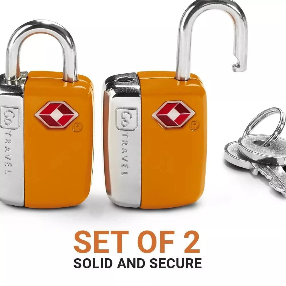 Go Travel Locks Go Travel Key Lock Twin Padlocks TSA