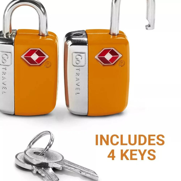 Go Travel Locks Go Travel Key Lock Twin Padlocks TSA