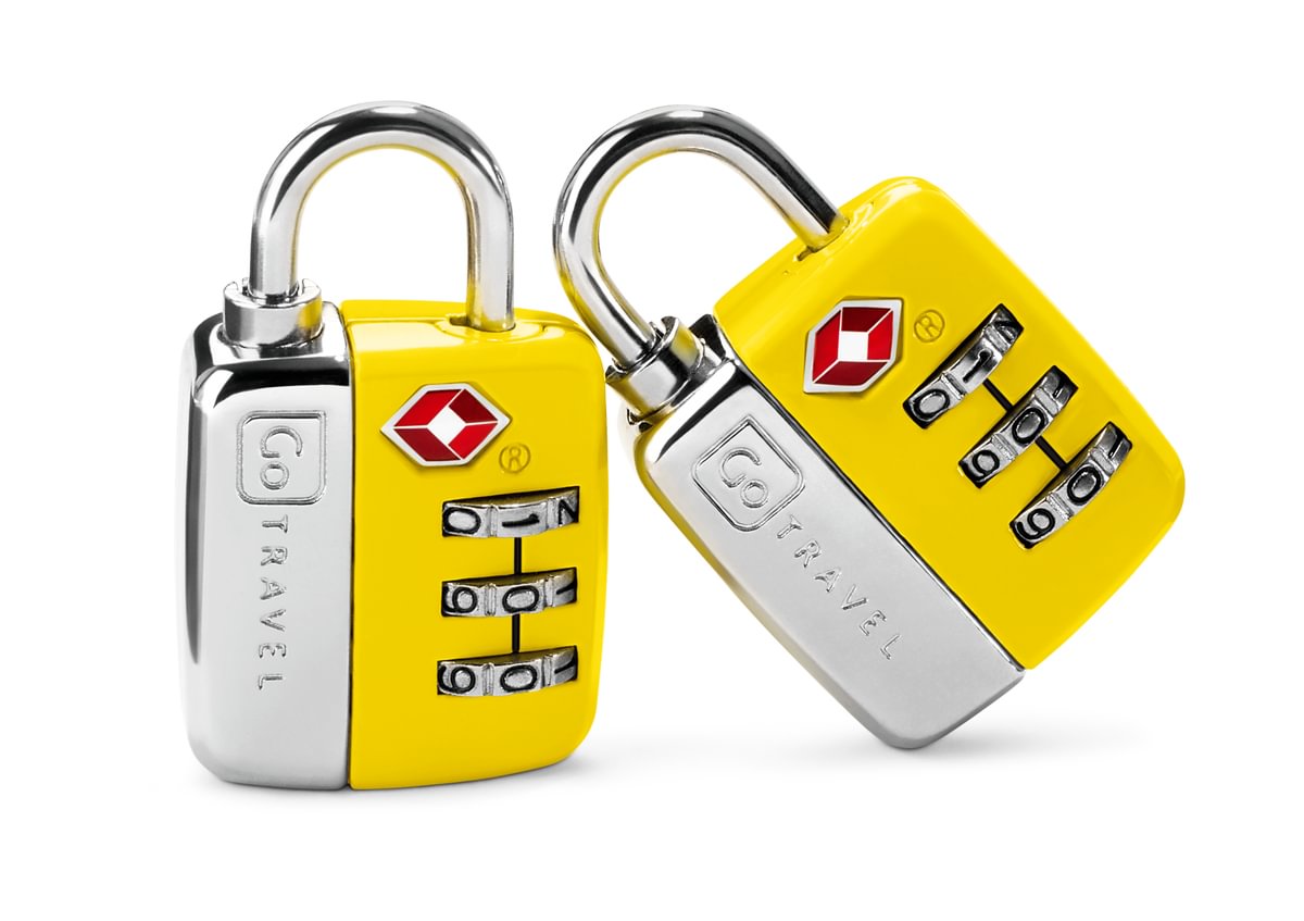 Go Travel Locks Go Travel Twin TSA Combi Padlocks
