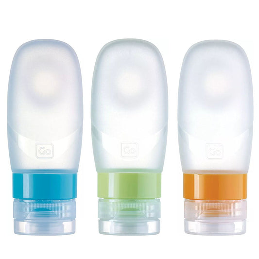 Go Travel Travel Accessories Clear Go Travel Squeeze It Trio