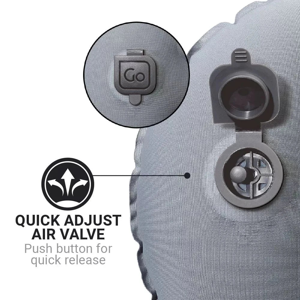 Go Travel Travel Accessories Dark Grey Go Travel Compact Universal Travel Pillow