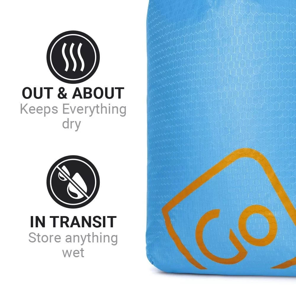 Go Travel Travel Accessories Light Blue Go Travel Wet or Dry Bag 5L