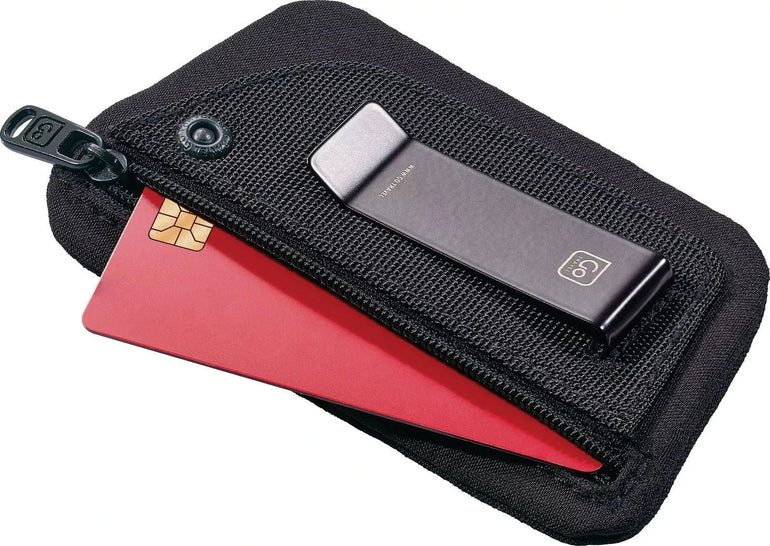 Go Travel Wallets & Money Clips Black Go Travel The Clip Pouch (RFID)