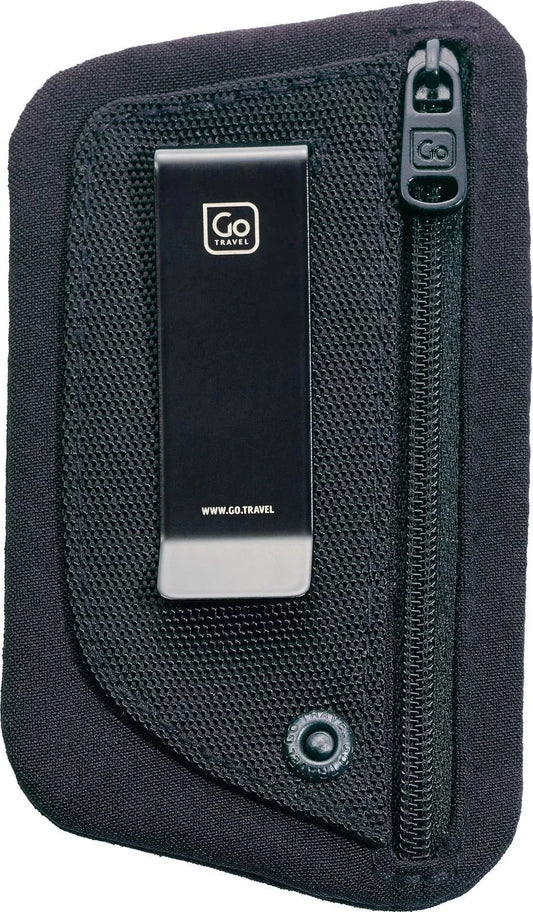 Go Travel Wallets & Money Clips Black Go Travel The Clip Pouch (RFID)