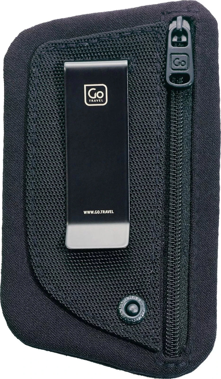 Go Travel Wallets & Money Clips Black Go Travel The Clip Pouch (RFID)