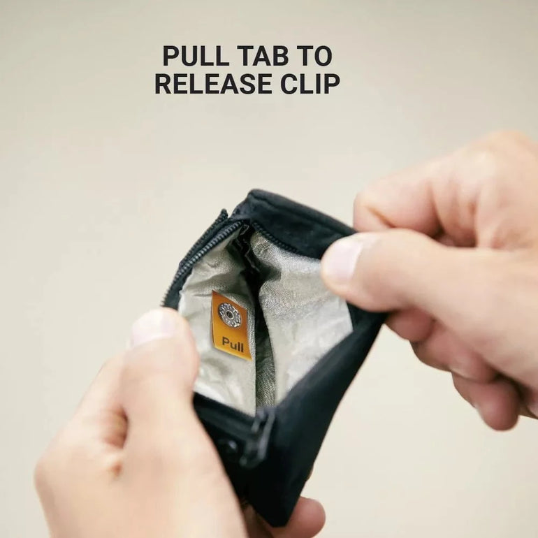 Go Travel Wallets & Money Clips Black Go Travel The Clip Pouch (RFID)